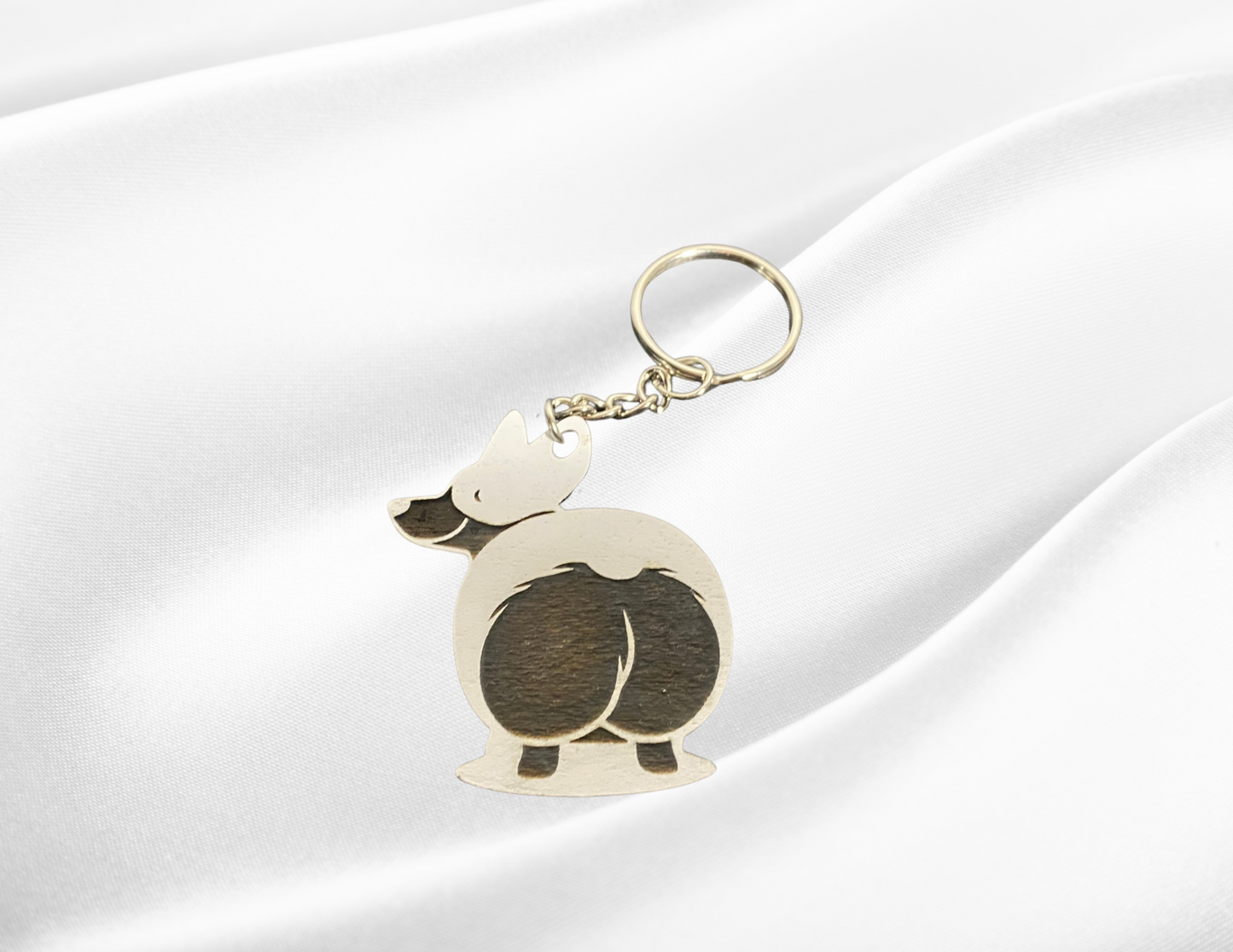 Corgi Keychain