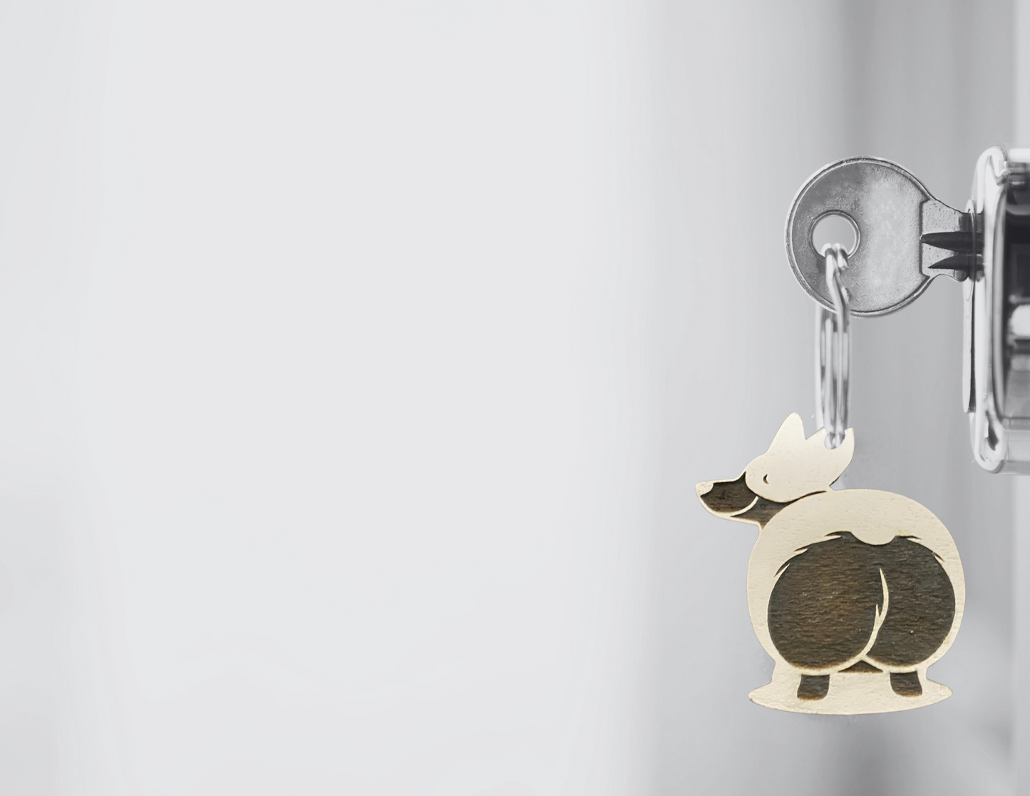 Corgi Keychain