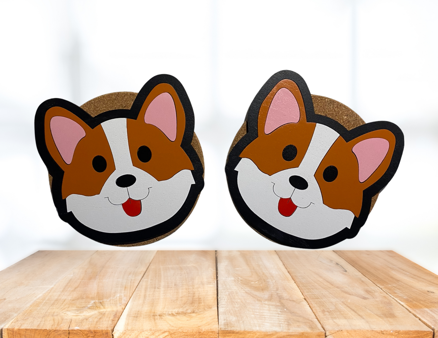 Corgi Coasters (4pk)