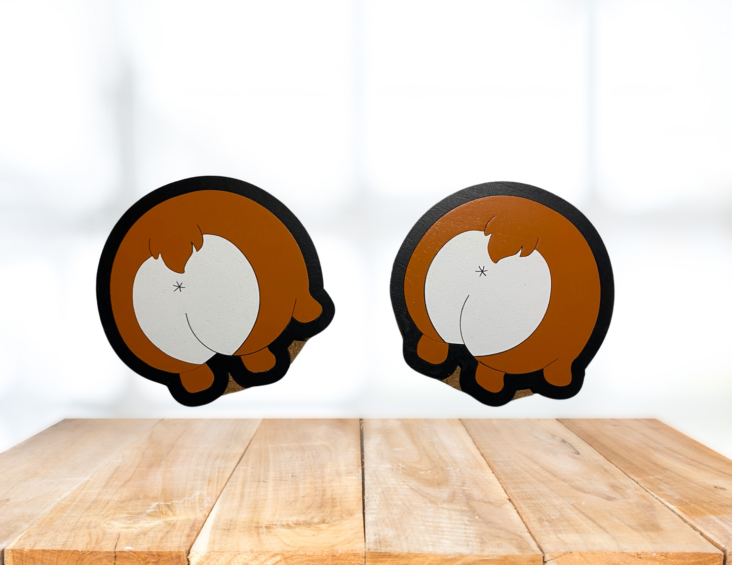 Corgi Coasters (4pk)