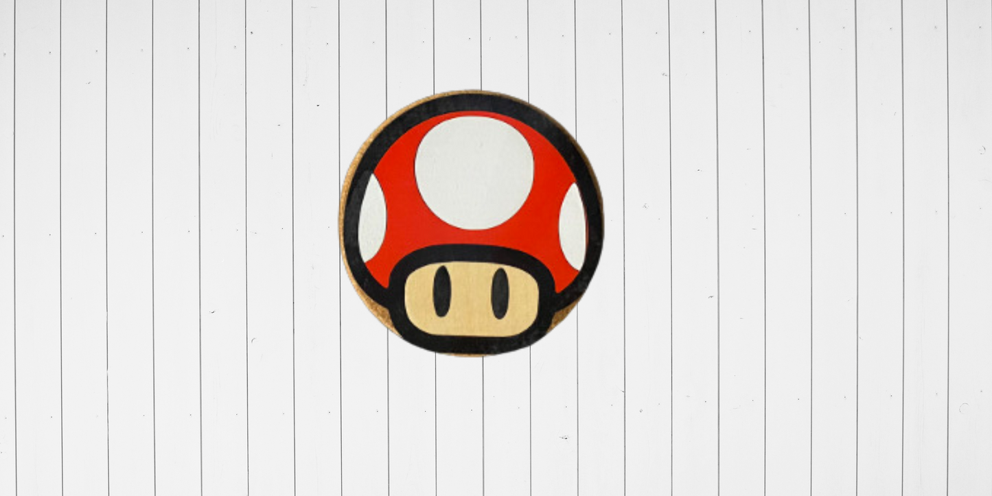 Red Mushroom Coasters (4pk)