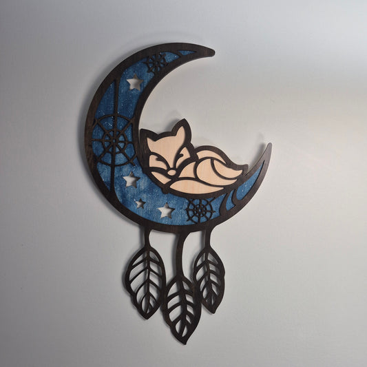 Sleeping Fox Wall Art