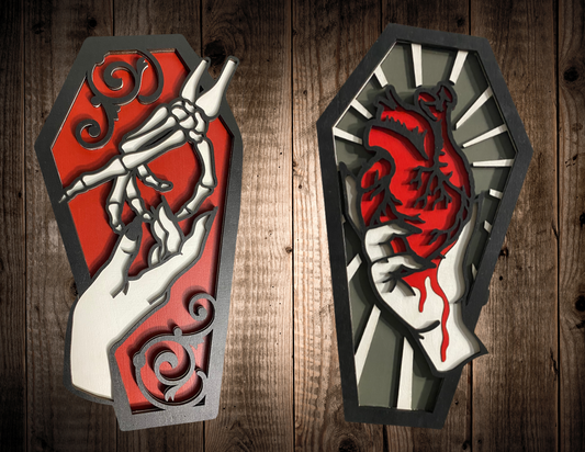 Spooky Coffins: Halloween Decor