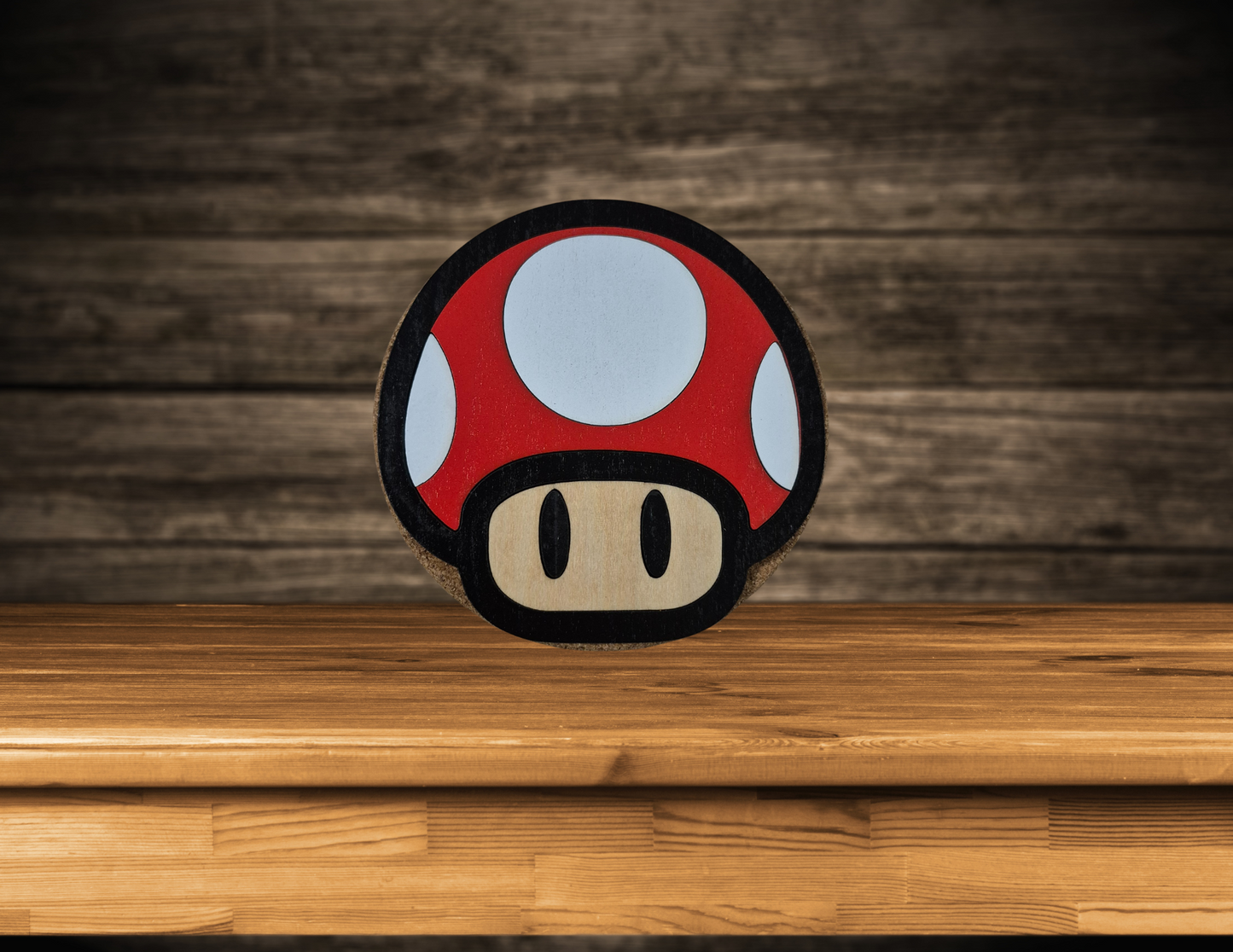 Red Mushroom Coasters (4pk)