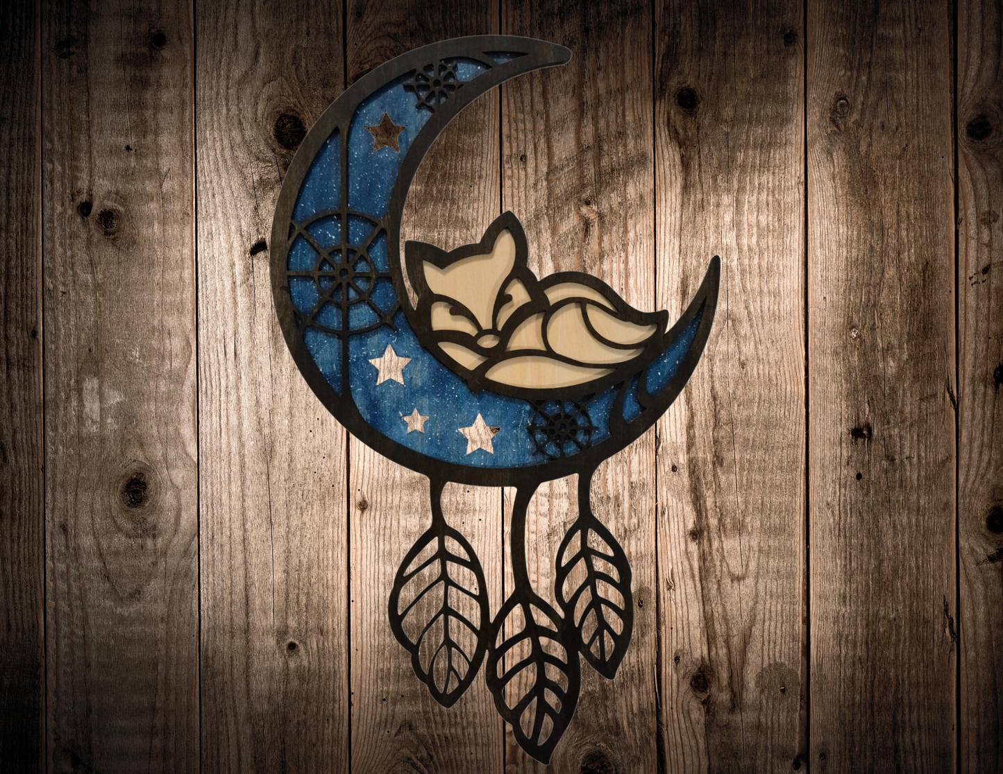 Sleeping Fox Wall Art