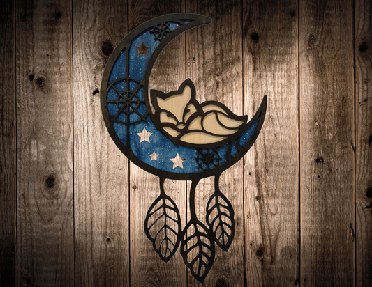 Sleeping Fox Wall Art