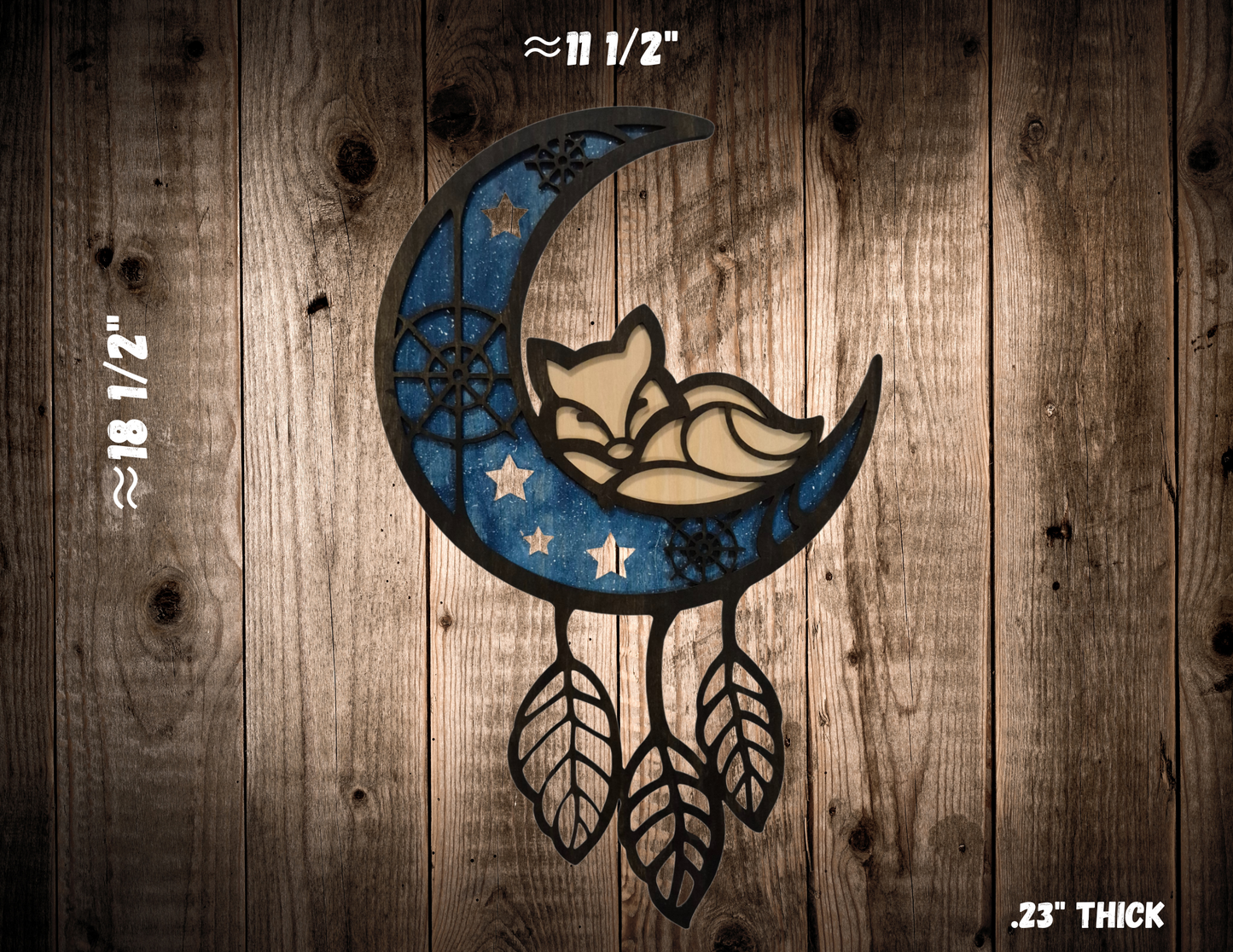 Sleeping Fox Wall Art